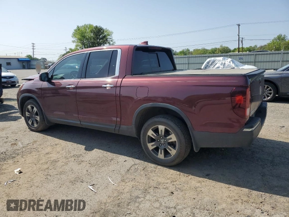 2017 Honda Ridgeline RTL-E with VIN 5FPYK3F74HB030612, listed as a Copart auction lot 50840125 with 218,068 mi miles and Salvage title. Bid and sale history available at DreamBid. Image 2.