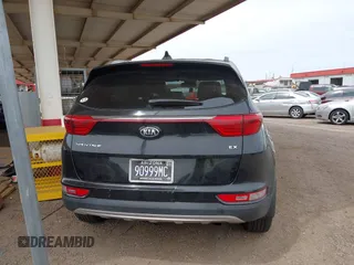 2018 Kia Sportage EX with VIN KNDPNCAC8J7460042, listed as a IAAI auction lot 41928598 with 234,870 mi miles and . Bid and sale history available at carsss.com. Image 16.