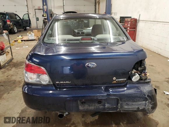 2006 Subaru Impreza i z VIN JF1GD67636G508968, wystawiony jako Copart lot #86688714 z przebiegiem 140 090 mil mil oraz Szkoda całkowita • Salvage title. Historia ofert i sprzedaży dostępna na DreamBid. Obrazek 6.