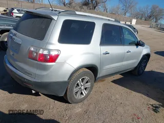 2012 GMC Acadia SLE with VIN 1GKKVPED7CJ187108, listed as a IAAI auction lot 41031200 with 161,605 mi miles. Bid and sale history available at carsss.com. Image 4.