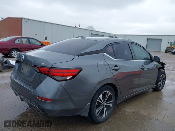 2021 Nissan Sentra SV z VIN 3N1AB8CVXMY310112, wystawiony jako IAAI lot #41549573 z przebiegiem 61 720 mil mil oraz . Historia ofert i sprzedaży dostępna na DreamBid. Obrazek 4.