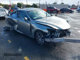 2019 Lexus IS with VIN JTHBA1D28K5099758, listed as a IAAI auction lot 41788980 with 34,961 mi miles. Bid and sale history available at carsss.com. Image 1.