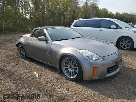2008 Nissan 350Z Enthusiast with VIN JN1BZ36AX8M850015, listed as a Copart auction lot 75300244 with 127,278 mi miles and Clean Title. Bid and sale history available at DreamBid. Image 4.