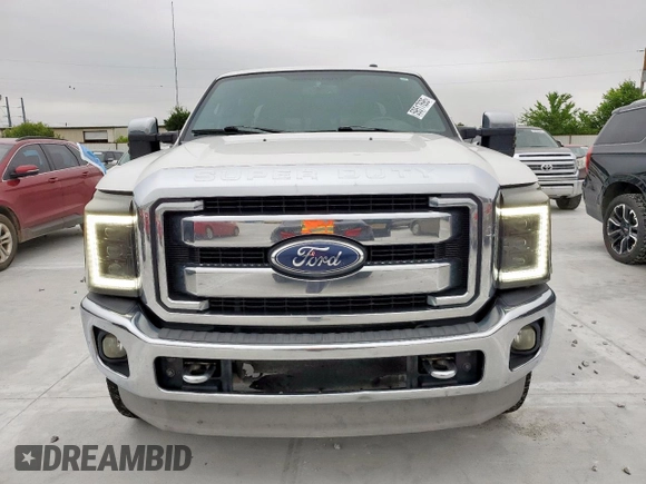 2011 Ford F-250 XL with VIN 1FT7W2BT3BEC24594, listed as a Copart auction lot 59517695 with 289,337 mi miles and Salvage title. Bid and sale history available at DreamBid. Image 5.