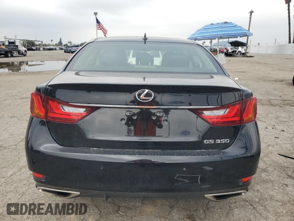 2015 Lexus GS 350 with VIN JTHBE1BL7FA013689, listed as a Copart auction lot 55240475 with 48,324 mi miles and Salvage title. Bid and sale history available at DreamBid. Image 6.