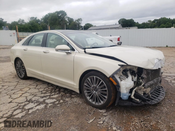 2014 Lincoln MKZ Hybrid with VIN 3LN6L2LU4ER808818, listed as a Copart auction lot 57411395 with 95,775 mi miles and Salvage title. Bid and sale history available at DreamBid. Image 4.