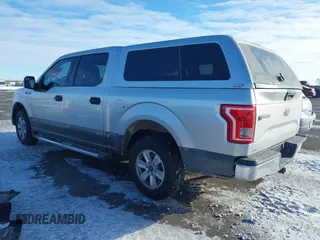 2016 Ford F-150 XL with VIN 1FTEW1CG7GKF33027, listed as a IAAI auction lot 41618098 with 121,747 mi miles and . Bid and sale history available at carsss.com. Image 3.