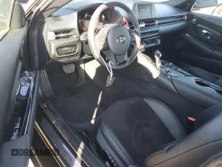 2020 Toyota GR Supra 3.0 with VIN WZ1DB4C0XLW025666, listed as a Copart auction lot 87545075 with 18,840 mi miles and Salvage Title. Bid and sale history available at carsss.com. Image 8.