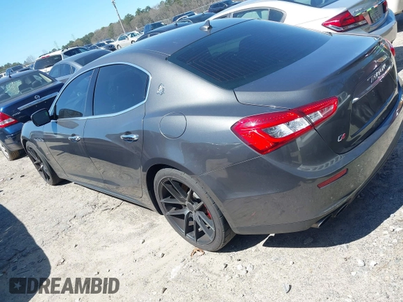 2015 Maserati Ghibli S Q4 с VIN ZAM57RTA9F1150956, выставлен на аукционе IAAI как лот 41817012 с пробегом 56 386 миль миль и . История ставок и продаж доступна на DreamBid. Изображение 3.