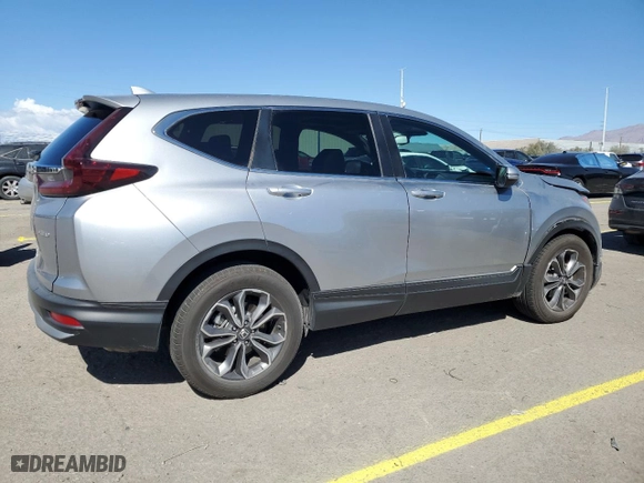 2020 Honda CR-V EX-L with VIN 2HKRW2H8XLH698457, listed as a Copart auction lot 51542145 with 35,071 mi miles and Salvage Title. Bid and sale history available at carsss.com. Image 3.
