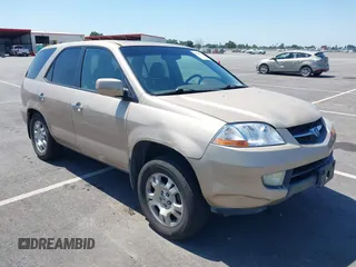 2002 Acura MDX with VIN 2HNYD18272H541171, listed as a IAAI auction lot 42141224 with 254,370 mi miles. Bid and sale history available at carsss.com. Image 1.