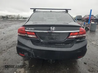2014 Honda Civic EX-L with VIN 2HGFB2F98EH544403, listed as a Copart auction lot 51933625 with 168,926 mi miles and Salvage Title. Bid and sale history available at DreamBid. Image 6.