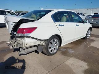 2009 Honda Accord EX-L with VIN 1HGCP36819A011542, listed as a IAAI auction lot 41764124 with 124,455 mi miles and . Bid and sale history available at DreamBid. Image 4.