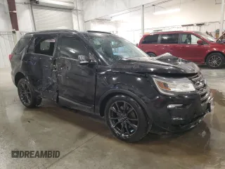 2018 Ford Explorer XLT z VIN 1FM5K8D85JGB49698, wystawiony jako Copart lot #59345915 z przebiegiem Nie podano mil oraz Szkoda całkowita • Salvage title. Historia ofert i sprzedaży dostępna na DreamBid. Obrazek 4.