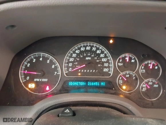 2006 GMC Envoy Denali with VIN 1GKET63M662310282, listed as a IAAI auction lot 41367523 with 216,451 mi miles. Bid and sale history available at carsss.com. Image 7.