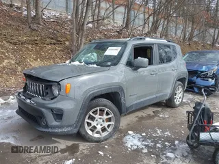 2020 Jeep Renegade Latitude with VIN ZACNJBBBXLPM06330, listed as a IAAI auction lot 41601086 with 92,320 mi miles. Bid and sale history available at carsss.com. Image 23.