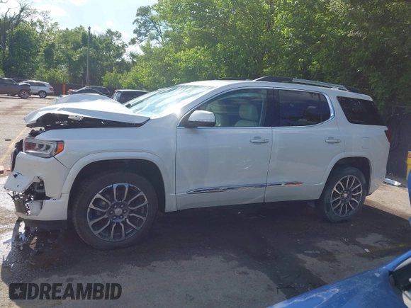 2020 GMC Acadia Denali with VIN 1GKKNXLSXLZ127603, listed as a IAAI auction lot 42313315 with 150,672 mi miles and . Bid and sale history available at DreamBid. Image 15.