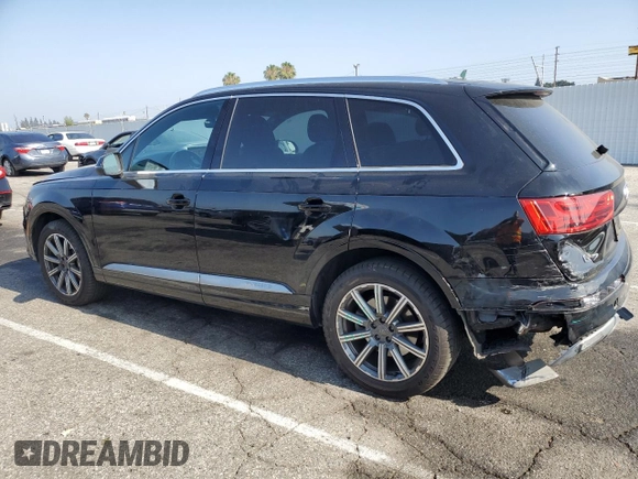 2017 Audi Q7 Premium с VIN WA1AHAF77HD044017, выставлен на аукционе Copart как лот 62367705 с пробегом 54 575 миль миль и Списание • Salvage title. История ставок и продаж доступна на DreamBid. Изображение 2.