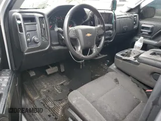 2018 Chevrolet Silverado 1500 LT with VIN 1GCRCREC8JZ180296, listed as a Copart auction lot 43631655 with Not Provided miles and Salvage Title. Bid and sale history available at DreamBid. Image 8.