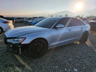 2012 Audi A6 3.0T Premium Plus with VIN WAUBGAFC4CN007176, listed as a Copart auction lot 89094625 with 152,172 mi miles and Salvage Title. Bid and sale history available at carsss.com. Image 1.
