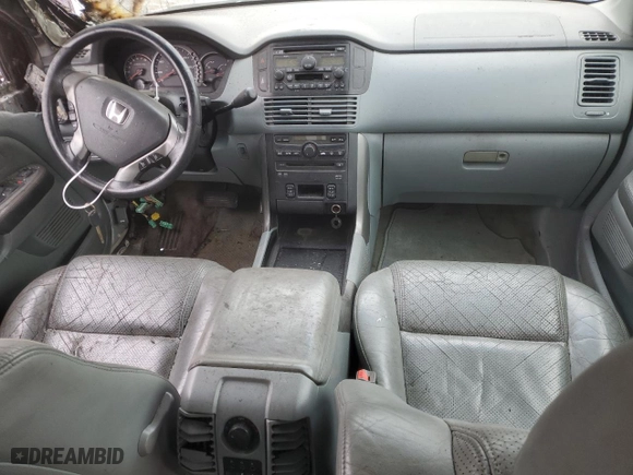 2004 Honda Pilot EX with VIN 2HKYF18634H539236, listed as a Copart auction lot 42769815 with 0 mi miles and Salvage Title. Bid and sale history available at carsss.com. Image 8.