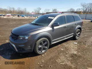 2015 Dodge Journey Crossroad z VIN 3C4PDDGG8FT655631, wystawiony jako Copart lot #51903185 z przebiegiem 131 464 mil mil oraz Szkoda całkowita • Salvage title. Historia ofert i sprzedaży dostępna na DreamBid. Obrazek 1.