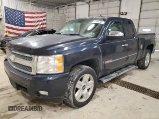 2008 Chevrolet Silverado 1500 LTZ with VIN 1GCEK19YX8Z126520, listed as a Copart auction lot 87890405 with 105,193 mi miles and Salvage Title. Bid and sale history available at carsss.com. Image 1.