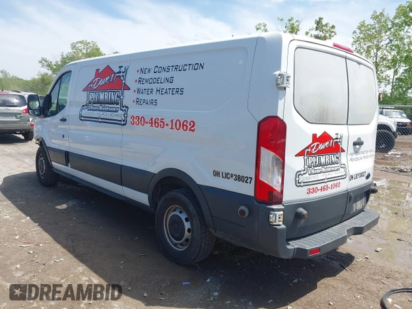 2016 Ford Transit Cargo with VIN 1FTYR2ZM5GKA32015, listed as a IAAI auction lot 42288362 with 227,261 mi miles and . Bid and sale history available at DreamBid. Image 3.