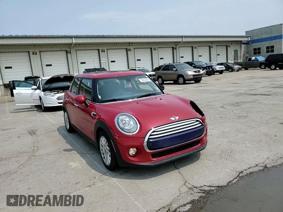 2015 MINI Hardtop 4 Door with VIN WMWXS5C57FT833683, listed as a Copart auction lot 59203865 with 56,226 mi miles and Salvage title. Bid and sale history available at DreamBid. Image 14.