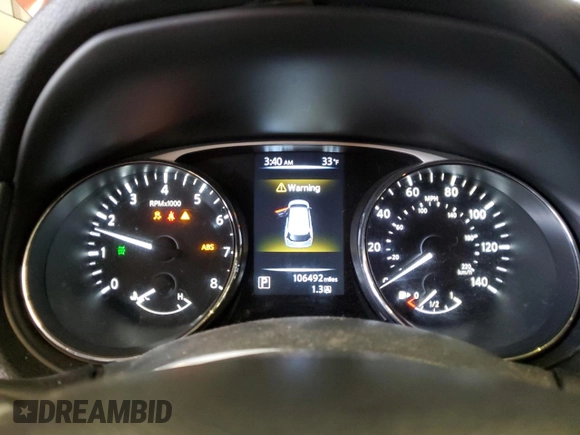 2014 Nissan Rogue SL with VIN 5N1AT2MVXEC785836, listed as a Copart auction lot 87171264 with 106,492 mi miles and Salvage Title. Bid and sale history available at carsss.com. Image 9.