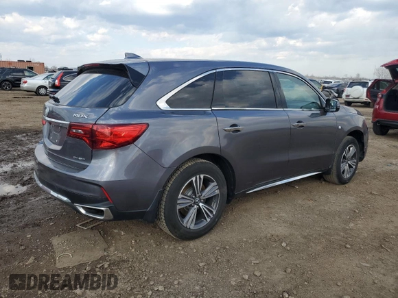 2018 Acura MDX z VIN 5J8YD4H35JL020193, wystawiony jako Copart lot #50414335 z przebiegiem 84 578 mil mil oraz Szkoda całkowita • Salvage title. Historia ofert i sprzedaży dostępna na DreamBid. Obrazek 3.