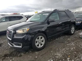 2016 GMC Acadia SLE z VIN 1GKKRNED4GJ297077, wystawiony jako Copart lot #55647145 z przebiegiem 103 679 mil mil oraz Czysty tytuł • Clean title. Historia ofert i sprzedaży dostępna na DreamBid. Obrazek 1.