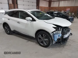 2020 Nissan Murano Platinum z VIN 5N1AZ2DS7LN149378, wystawiony jako IAAI lot #42348008 z przebiegiem 53 954 mil mil oraz . Historia ofert i sprzedaży dostępna na DreamBid. Obrazek 1.