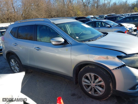 2016 Nissan Rogue S with VIN 5N1AT2MM8GC730313, listed as a IAAI auction lot 40823920 with 140,036 mi miles. Bid and sale history available at carsss.com. Image 13.