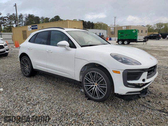 2024 Porsche Macan with VIN WP1AA2A54RLB20188, listed as a Copart auction lot 51326045 with 5,647 mi miles and Salvage title. Bid and sale history available at DreamBid. Image 4.