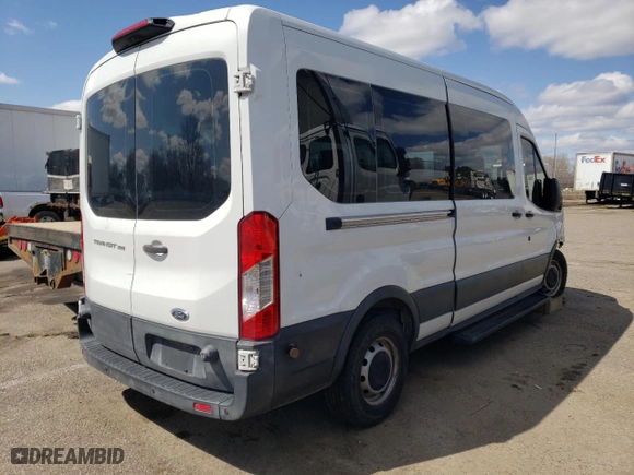 2018 Ford Transit Passenger Wagon XL with VIN 1FBAX2CM2JKA68997, listed as a Copart auction lot 50239175 with 201,545 mi miles and Clean Title. Bid and sale history available at carsss.com. Image 3.