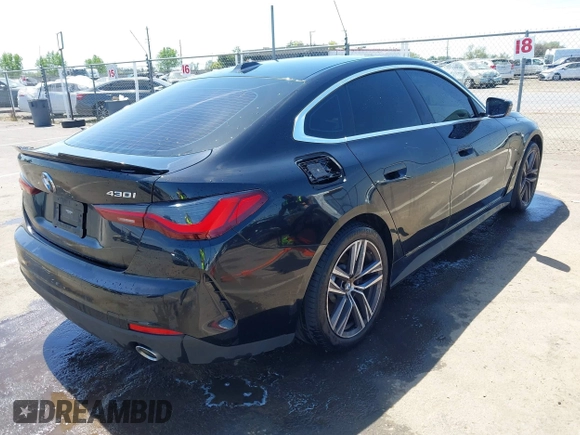 2023 BMW 4 Series 430i z VIN WBA63AV01PFP57025, wystawiony jako IAAI lot #42101068 z przebiegiem 28 514 mil mil oraz . Historia ofert i sprzedaży dostępna na DreamBid. Obrazek 4.