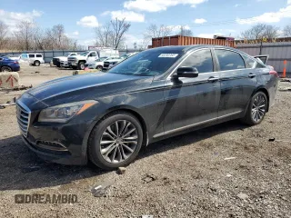 2015 Hyundai Genesis 3.8L with VIN KMHGN4JE7FU084770, listed as a Copart auction lot 50250765 with Not Provided miles and Salvage Title. Bid and sale history available at DreamBid. Image 1.