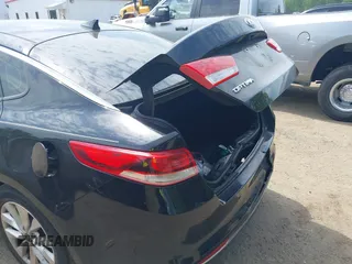 2018 Kia Optima LX with VIN 5XXGT4L32JG253713, listed as a IAAI auction lot 42172918 with 145,338 mi miles. Bid and sale history available at carsss.com. Image 6.