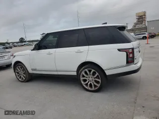 2017 Land Rover Range Rover HSE with VIN SALGS2FV9HA378582, listed as a Copart auction lot 51491955 with 0 mi miles and Clean Title. Bid and sale history available at carsss.com. Image 2.