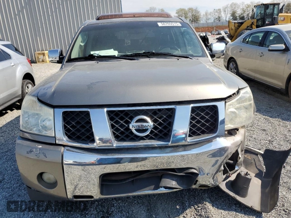 2006 Nissan Armada LE с VIN 5N1AA08A56N727172, выставлен на аукционе Copart как лот 50765515 с пробегом 232 145 миль миль и Списание • Salvage title. История ставок и продаж доступна на DreamBid. Изображение 5.
