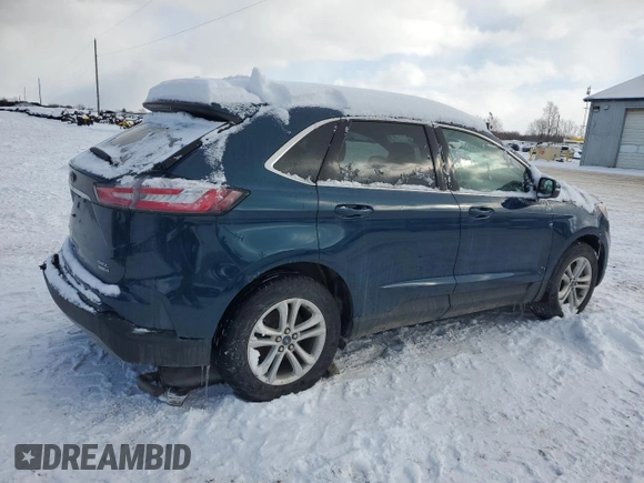 2020 Ford Edge SEL with VIN 2FMPK4J91LBB43258, listed as a Copart auction lot 44670525 with 29,417 mi miles and Salvage Title. Bid and sale history available at carsss.com. Image 3.