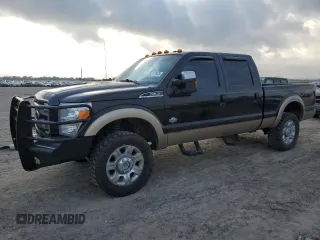 2014 Ford F-350 XLT with VIN 1FT8W3BT4EEB01188, listed as a Copart auction lot 55171925 with 273,834 mi miles and Salvage Title. Bid and sale history available at DreamBid. Image 1.
