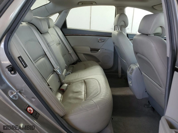 2009 Hyundai Azera GLS with VIN KMHFC46D29A360151, listed as a Copart auction lot 47944885 with 103,850 mi miles and Clean Title. Bid and sale history available at carsss.com. Image 10.