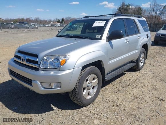 2005 Toyota 4Runner SR5 with VIN JTEBU14R250061123, listed as a IAAI auction lot 41831373 with 118,090 mi miles. Bid and sale history available at carsss.com. Image 2.