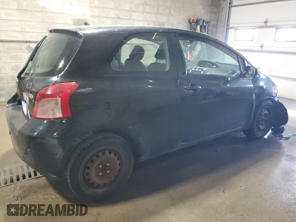 2007 Toyota Yaris with VIN JTDJT923875084427, listed as a Copart auction lot 52620615 with 152,526 mi miles and Non Repairable. Bid and sale history available at carsss.com. Image 3.