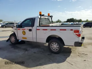 2013 Ford F-150 XL with VIN 1FTMF1CM2DFA80859, listed as a Copart auction lot 51670165 with 57,671 mi miles and Salvage title. Bid and sale history available at DreamBid. Image 2.