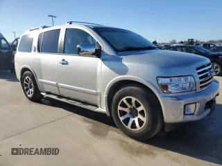 2006 Infiniti QX56 z VIN 5N3AA08A16N804708, wystawiony jako Copart lot #86788354 z przebiegiem 205 417 mil mil oraz Czysty tytuł • Clean title. Historia ofert i sprzedaży dostępna na DreamBid. Obrazek 4.