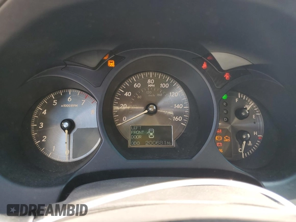 2008 Lexus GS 350 with VIN JTHBE96S780037256, listed as a Copart auction lot 57092315 with 200,681 mi miles and Clean Title. Bid and sale history available at DreamBid. Image 9.