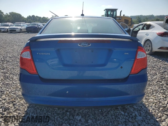 2012 Ford Fusion SE with VIN 3FAHP0HA0CR104462, listed as a Copart auction lot 61307055 with 185,769 mi miles and Clean title. Bid and sale history available at DreamBid. Image 6.